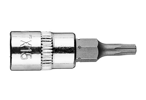 Bit TORX TX15 na 1/4 krátku objímku 37 mm NEO