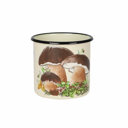 HUBY smaltovaný hrnček 400 ml