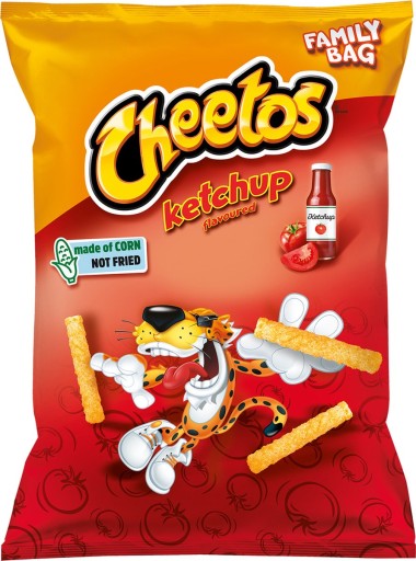 Cheetos Kukuričné lupienky s príchuťou kečupu 150 g