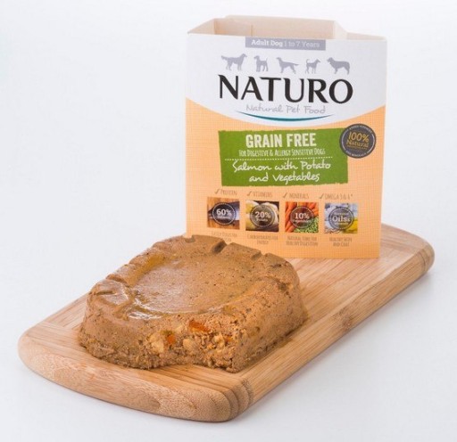 Naturo Adult Grain Free Losos so zeleninou 400g