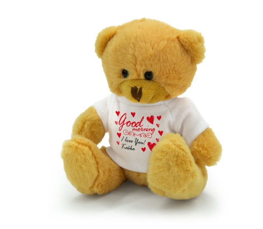 ROZTOMNÝ MEDVEĎOV, VAŠA POTLAČKA, DARČEK NA VALENTÍNA