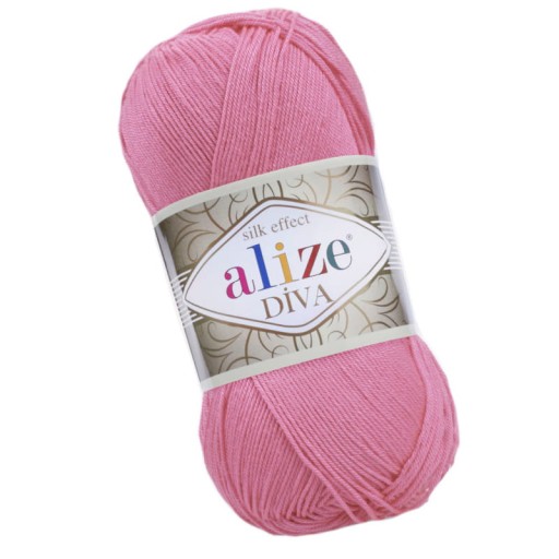 Priadza Diva - 178 C. Ružová Alize