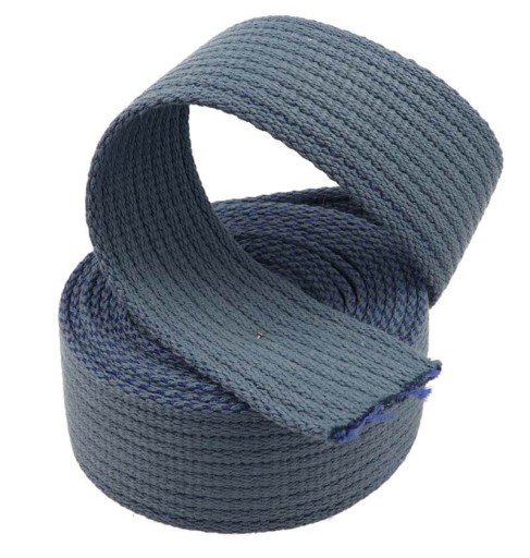 40 mm bavlnená stuha, 3 mm džínsový popruh