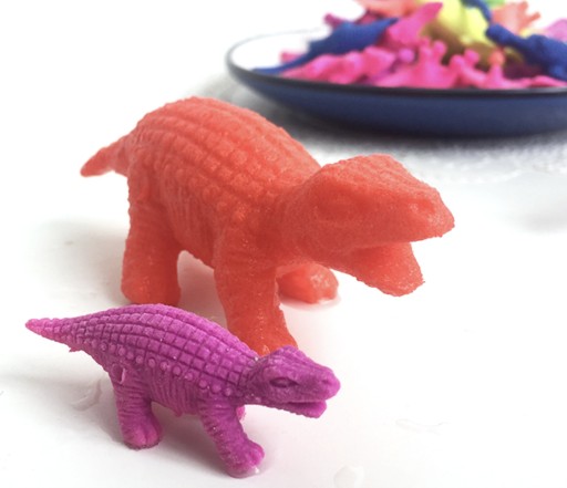 HYDROGÉLOVÉ DINOSAURY RASTÚCE VO VODE GUMA 10 KS