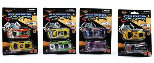 AUTOPRUŽINY KOVOVÉ AUTA SET 2