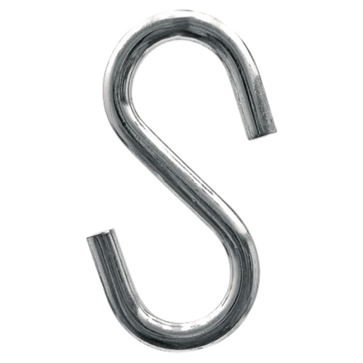 Háčik typu S 4mm 4mm 4990408 Blister
