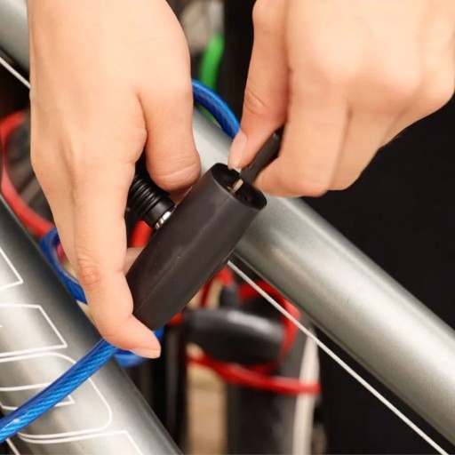 SOLID BIKE LOCK BIKE LOCK KÁBEL S KĽÚČOM DLHÝ 1 meter