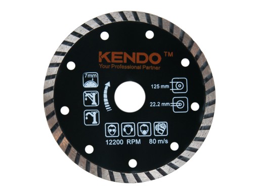 SEGMENTOVANÝ DISK TURBO BETÓNOVÁ KOCKA 125x22x2,1 MM