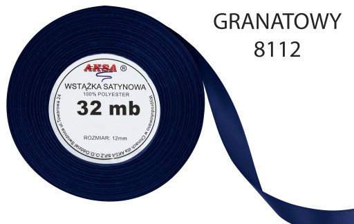 STUHA SATÉNOVÁ SATÉNOVÁ STUHA 12MM VZORY 32MB