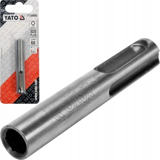 ADAPTÉR YATO SDS PLUS HEX PRE 1/4'' BITOV YT-04690