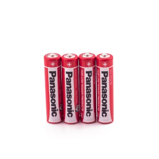 Batérie Panasonic AAA do baterky, diaľkové ovládanie hodín, 4 ks