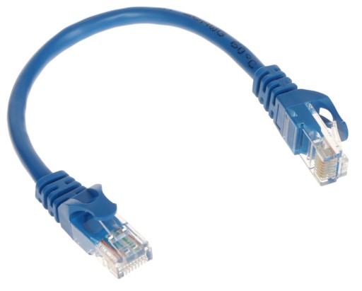PATCHCORD RJ45/0,2-MODRÝ 0,2 m