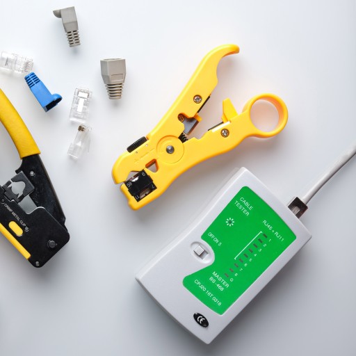TESTER SIEŤOVÝCH KÁBLOV RJ45 RJ11 LED