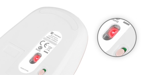 Bezdrôtová myš Harrier 2 BT Bluetooth 5.1 ĽAHKÁ