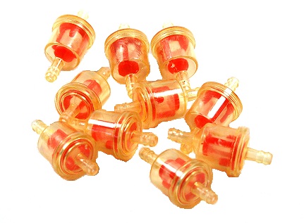 PALIVOVÝ FILTER SO SIEŤKOU SKÚTER QUAD ATV MOTORCYCLE 6mm