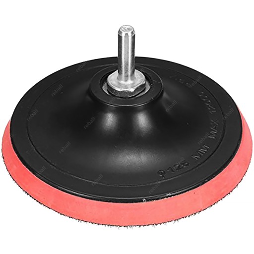 KOTÚČ SO VELCRO VELCRO DISKOVÝ VRTÁK + LEŠTIACI PLST 125mm