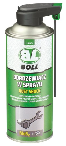 BOLL RUST SHOCK odstraňovač hrdze v spreji 400 ml
