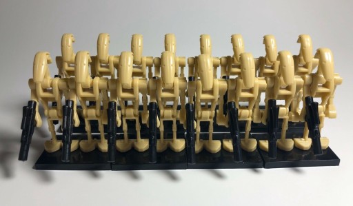 BLOKY BATTLE DROID B1 STAR WARS OBRÁZOK