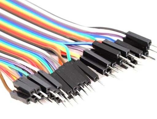 Vodiče štartovacie káble DuPont 40 ks samec-samec Arduino ESP FV