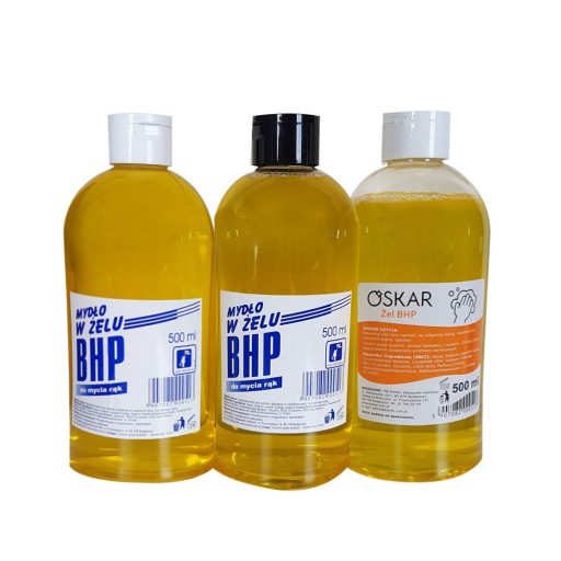 Mydlo BOZP na umývanie rúk v géli, 500 ml