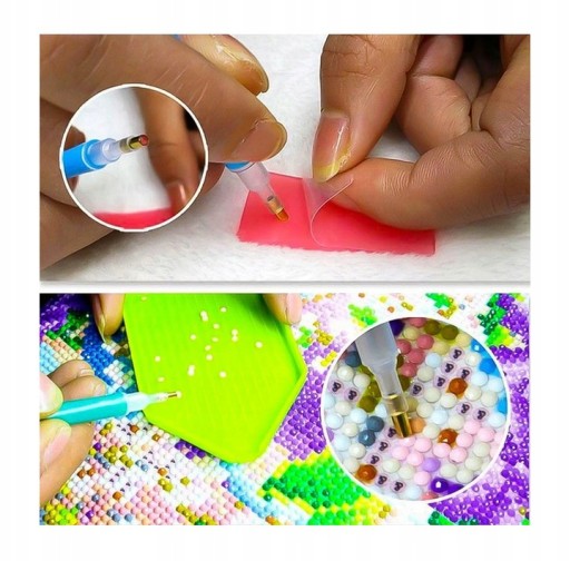 Sada 5D diamantových výšiviek Baby Yoda Mosaic Kit