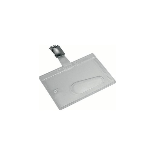 DONAU ID Tag, S Klipom, TVRDÝ, TRANSPARENTNÝ 10 ks