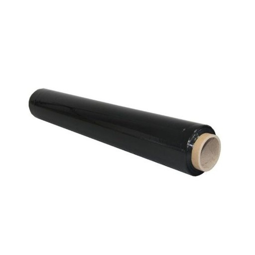 Stretch fólia 1,5 kg čierna 1,25 kg sieťka 50 cm šírka