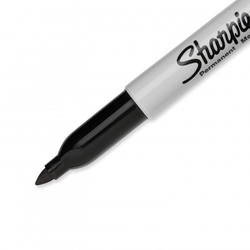 PERMANENTNÝ ZNAČOVAČ UNIVERZÁLNY CD DVD PM KONŠTRUKCIA SHARPIE JEMNÁ ČIERNA