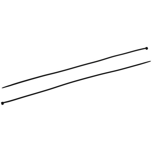 Sťahovacie pásky 4,6x500mm Čierna 100 ks