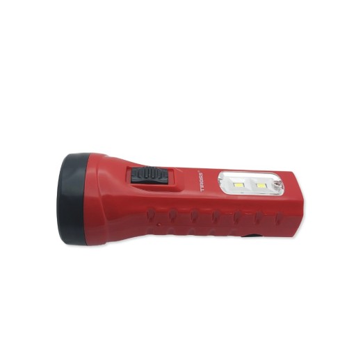 Klasická LED dobíjacia baterka so zástrčkou 14CM, manuálna, 2 režimy, 120 m