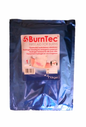 BurnTec záchranný hydrogélový obväz 6x12 cm