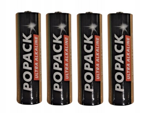 Alkalické batérie AAA LR03 1,5V, sada 4 ks