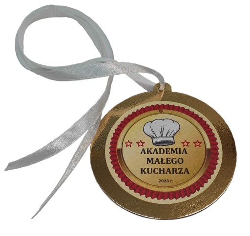 KUCHÁRA PAPIEROVÁ ČIAPKA PRE DETI S MEDAILIOU AM