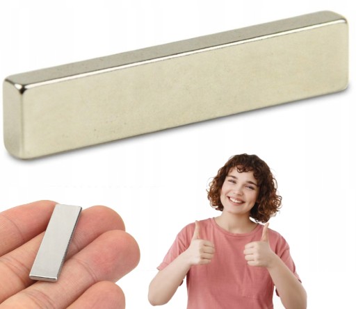 40x10x2 mm SILNÉ MAGNETY NEODYMIOVÉ MAGNETY