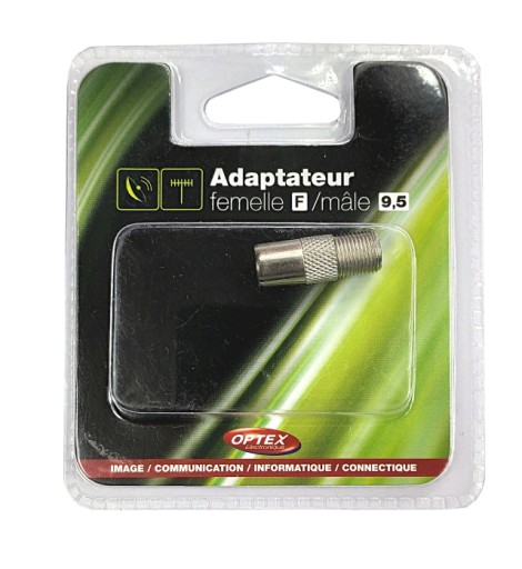 Adaptér Anténa Adaptér F Samica 9,5 Samec