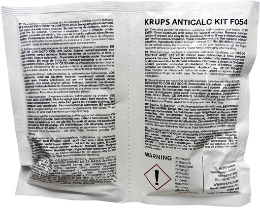 Krups F054001A súprava na odstraňovanie vodného kameňa ORIGINÁL