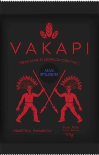 5 x Yerba Mate Vakapi Mas Inteligente 50g