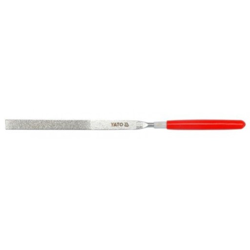 Plochý diamantový ihlový pilník 3x140x50mm YATO