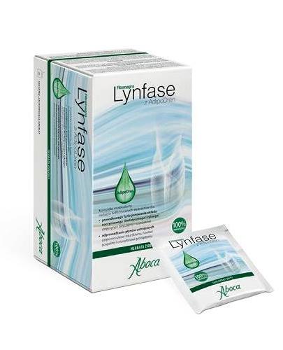 Aboca Lynfase s AdipoDren Bylinný čaj 20 vrecúšok.