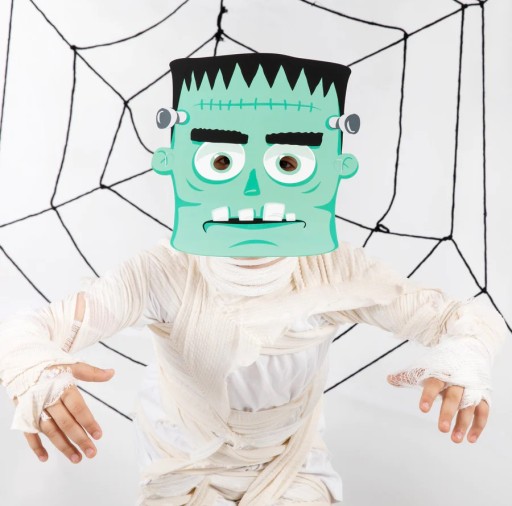 Halloween Monsters Papierové masky Monsters 6 kusov HAL-078