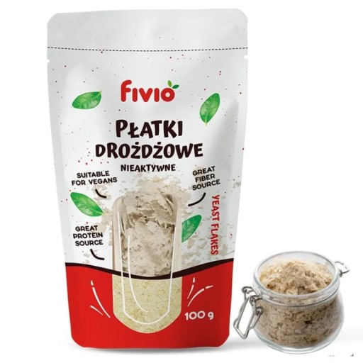 Neaktívne droždie vločky, neaktívne droždie Fivio 100g