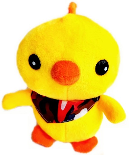 MASKOT, PLYŠÁK, HRAČKA NA MAJLENIE, KURIČKA V ŠATKE