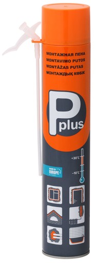Pplus montážna pena 600g
