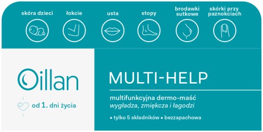 Oillan Multi-Help Multifunkčná dermo-masť 12 g