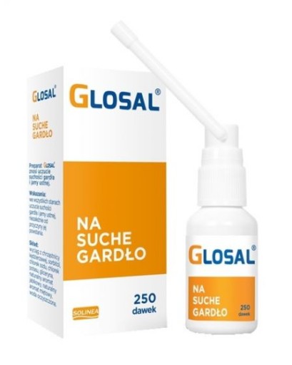 Glosal sprej na bolesť hrdla s chryzantémou 25ml