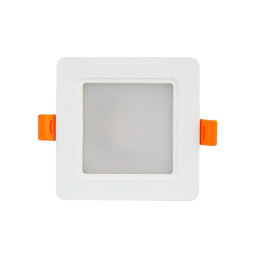 Zapustený podhľadový panel štvorcový 5W 230V biely