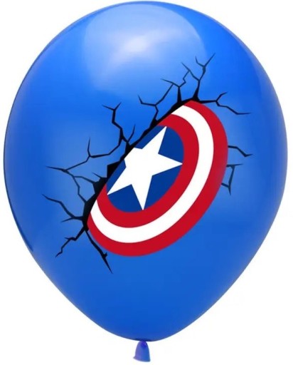 SADA BALÓNOV BALÓN AVENGERS HULK SPIDERMAN 6 ks