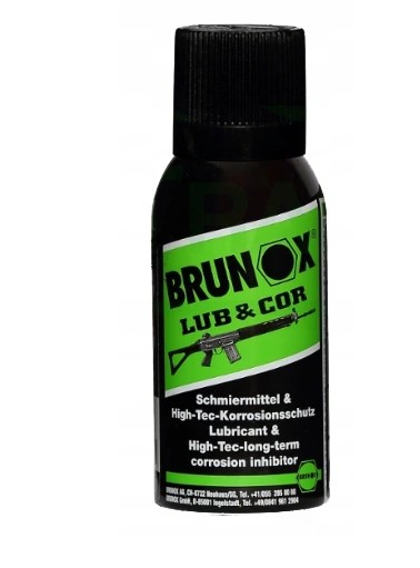 Brunox Lub & Cor SPRAY olej na zbrane 100 ml