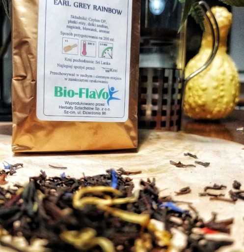 Earl Grey Rainbow čierny čaj 100g Bio-Flavo