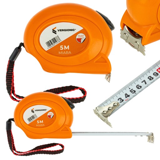 Zvinovací meter 5m Zvinovací meter MAGNET Zvinovací meter 5m AUTOMAT